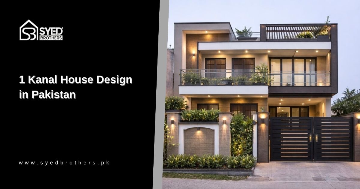 1 Kanal House Design in Pakistan